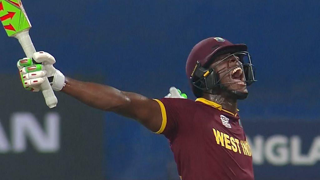 Brathwaite hits four sixes in final over