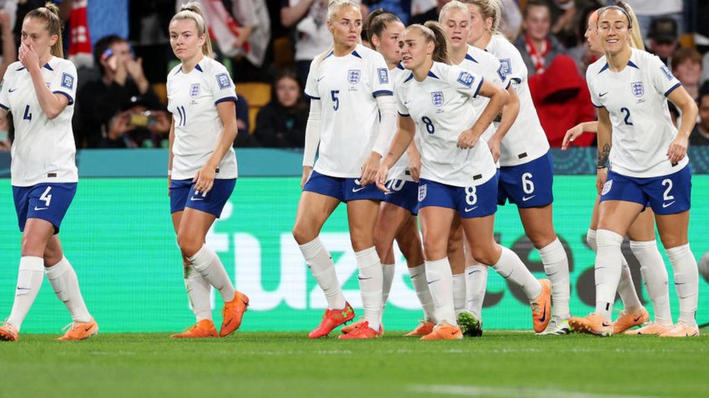 England celebrate