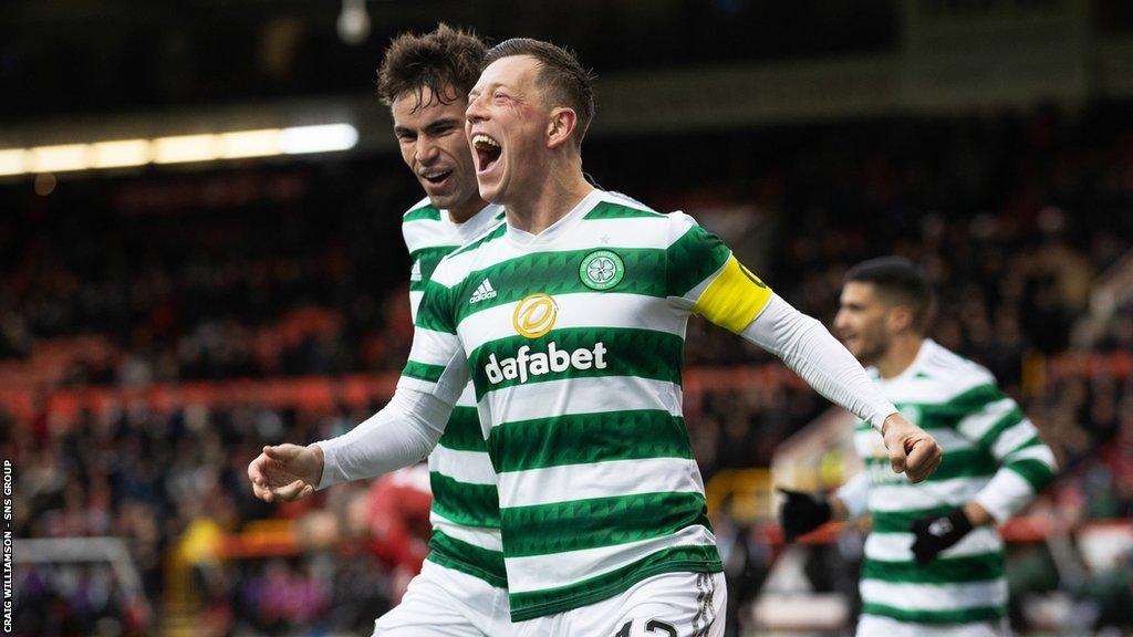 Callum McGregor scored a crucial late winner at Pittodrie