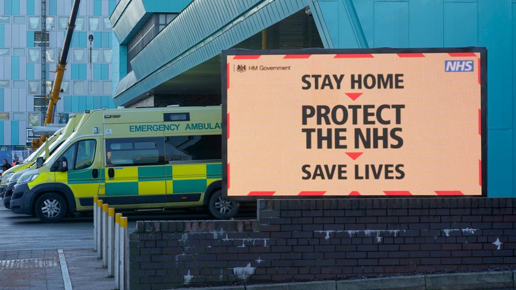 Protect the NHS sign