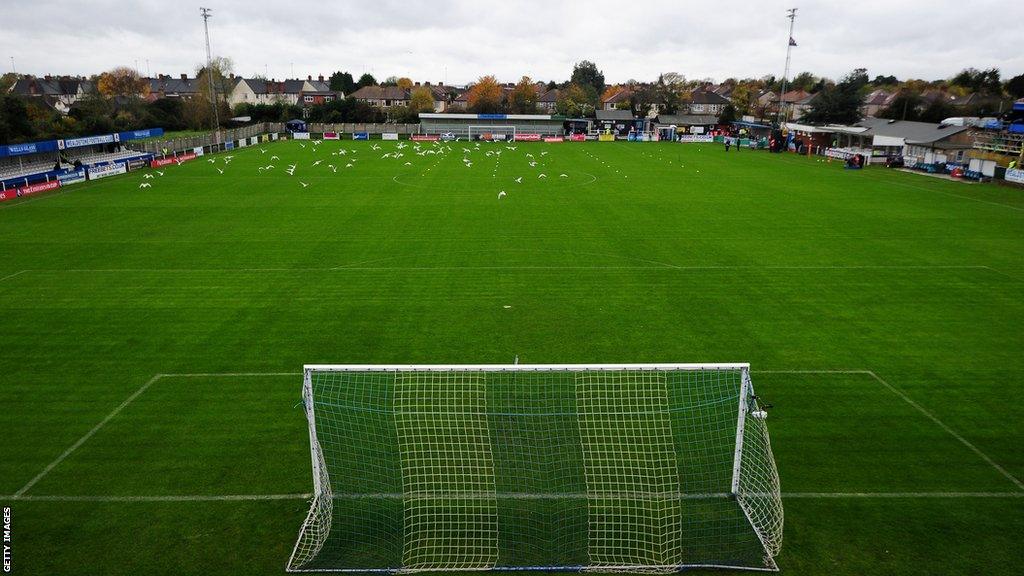 Wealdstone's Grosvenor Vale ground