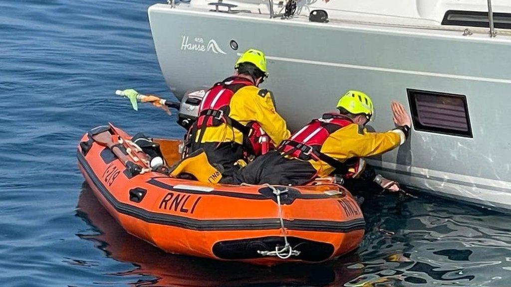 RNLI Jersey lifeboat