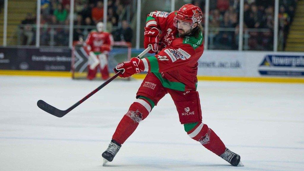 Josh Batch of Cardiff Devils