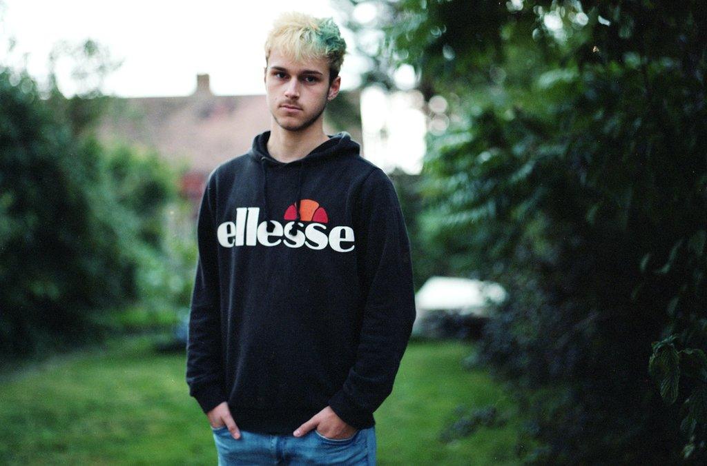 Joe with coloured hair