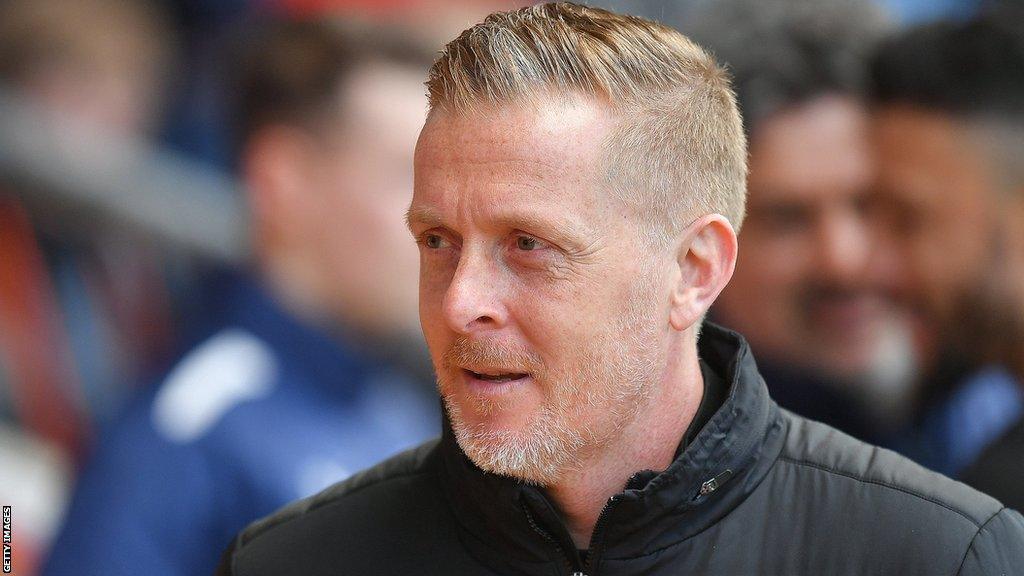 Cambridge United boss Garry Monk