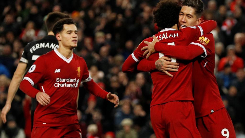 Liverpool celebrate