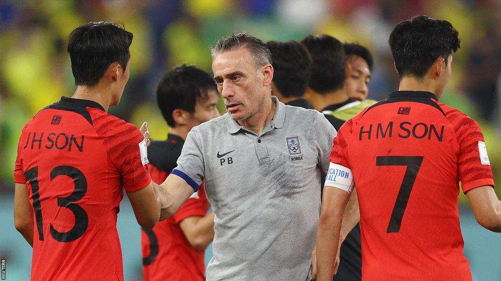 South Korea coach Paulo Bento