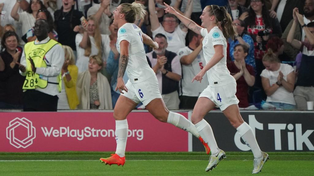England celebrate
