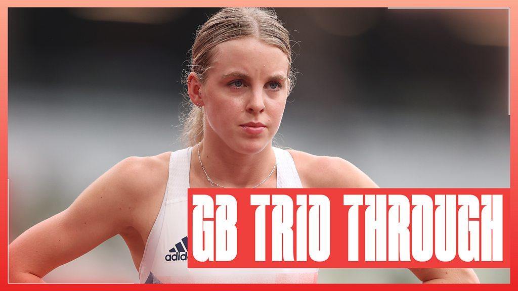 Tokyo Olympics Keely Hodgkinson Jemma Reekie And Alex Bell Through To 800m Semi Finals Bbc Sport