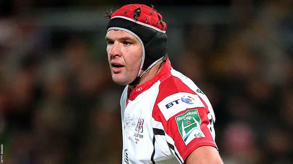 Former Ulster second row Johann Muller