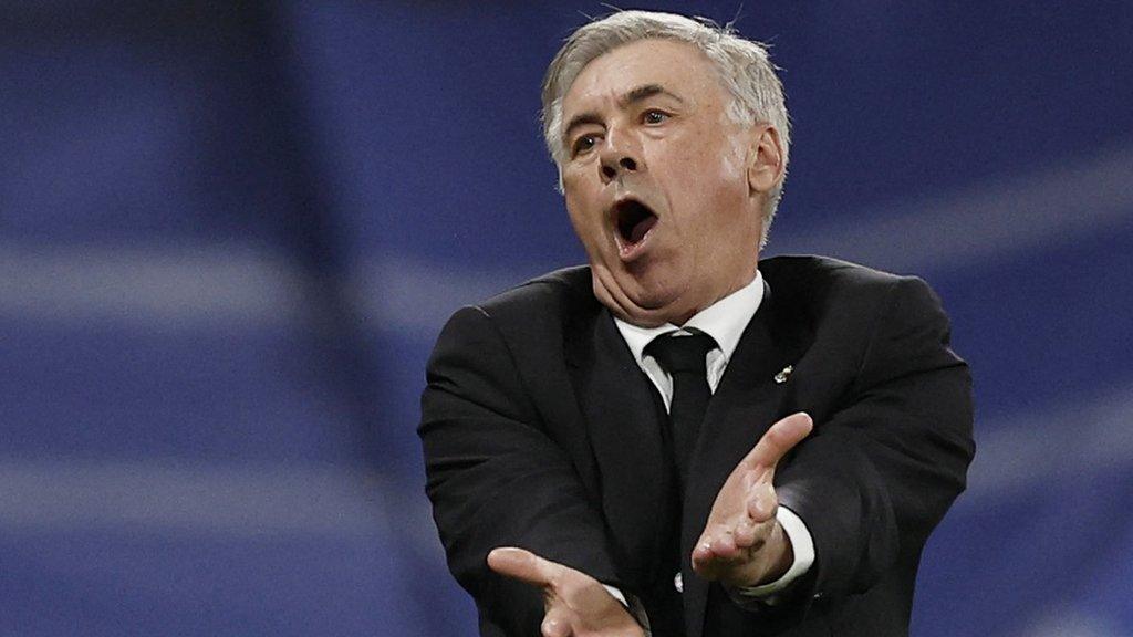 Real Madrid manager Carlo Ancelotti