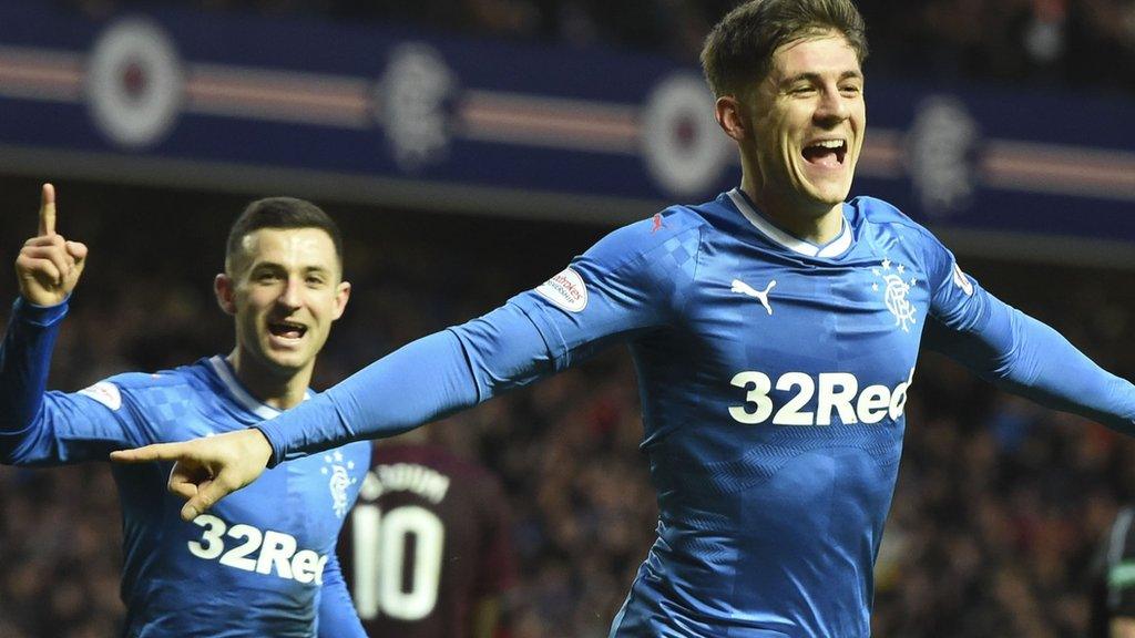 Rob Kiernan celebrates