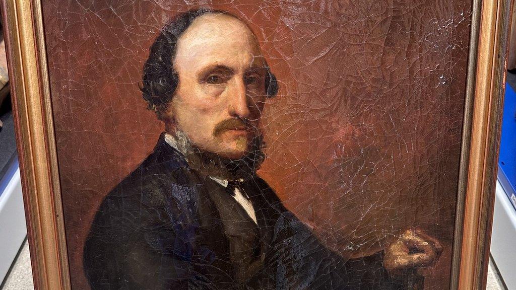 Self-portrait of Philip John Ouless