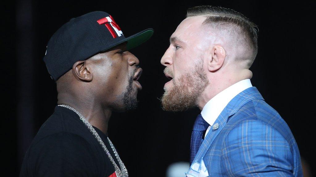 Floyd Mayweather and Conor McGregor