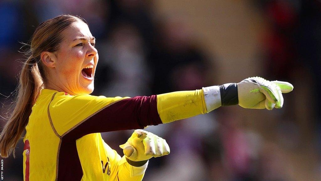 Manchester United and England goalkeeper Mary Earps