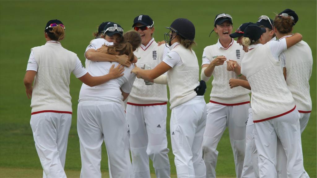 England celebrate