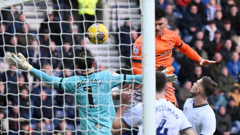 Kieffer Moore scores for Ipswich