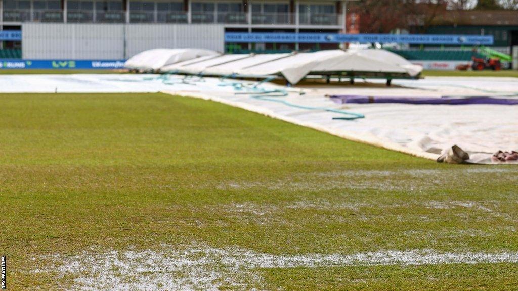 The wash-out at Leicester followed the first abandonment of the day at Bristol