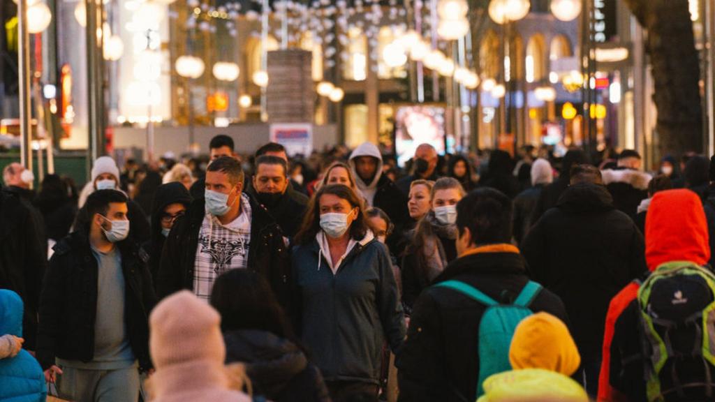 Shoppers in Germany