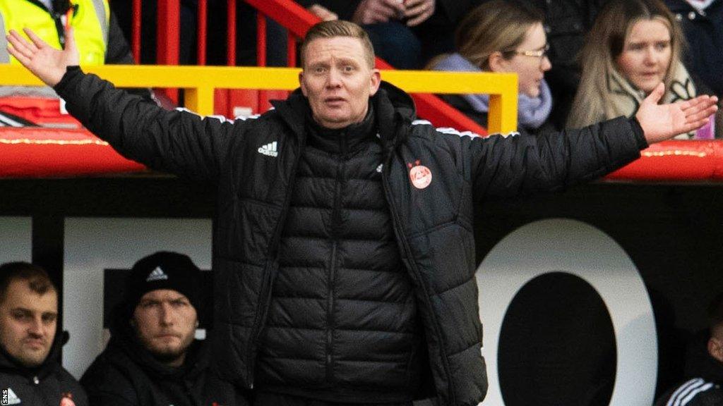 Aberdeen caretaker Barry Robson