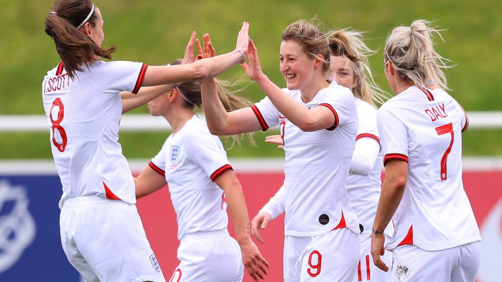 England celebrate