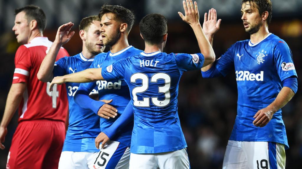 Rangers lead Queen of the South