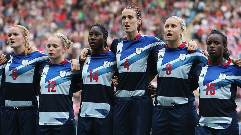 Team GB women at London 2012