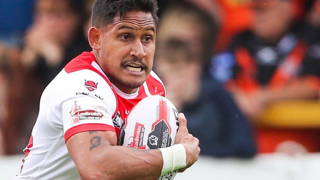 St Helens full-back Ben Barba has scored five tries in two appearances against Cas