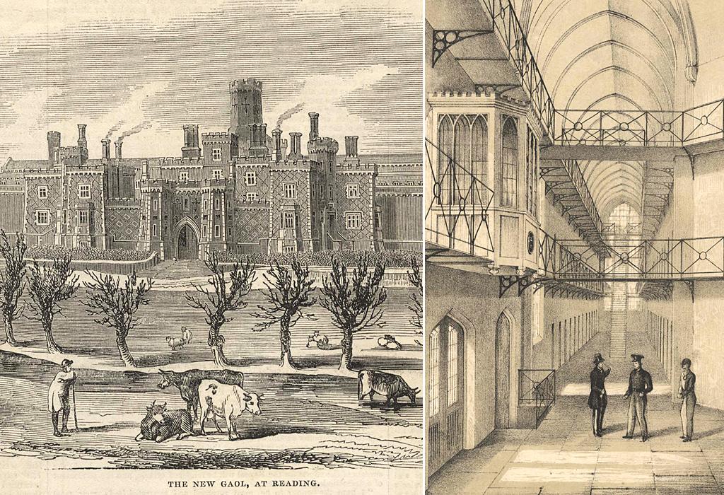 Illustrations of Reading Gaol - 19th Century