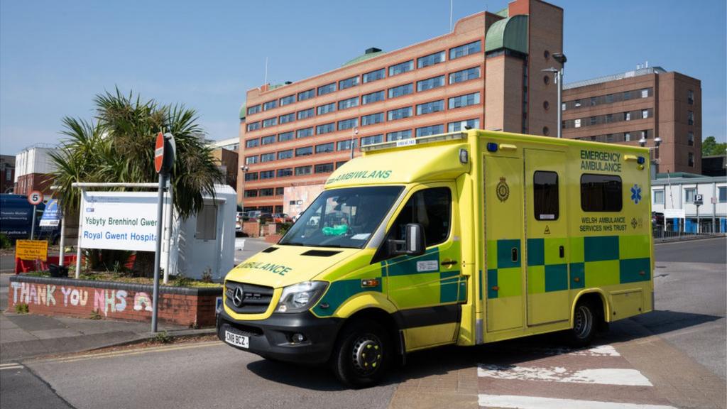 Royal Gwent Hospital, Newport, Wales (file pic)