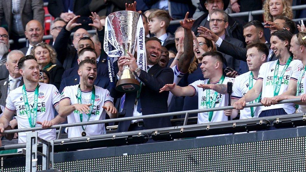 Bolton lift EFL Trophy