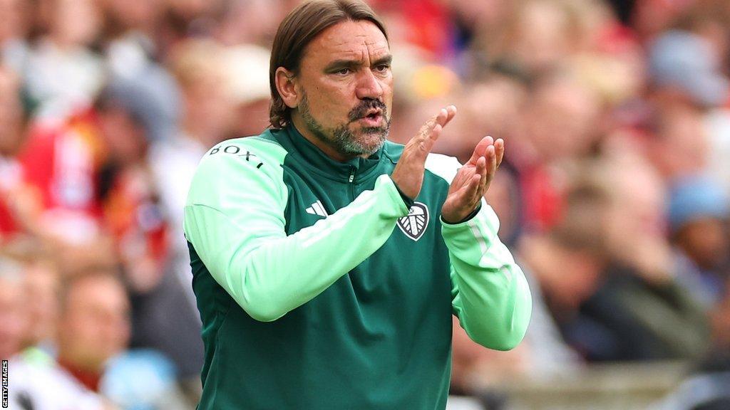 Leeds United boss Daniel Farke