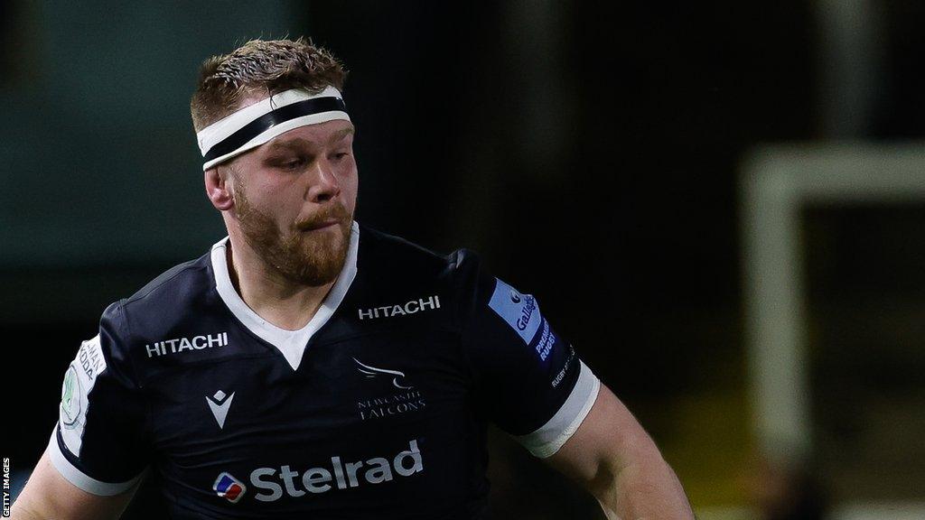 Callum Chick was England's Under-20 captain and has scored 19 tries for Newcastle Falcons