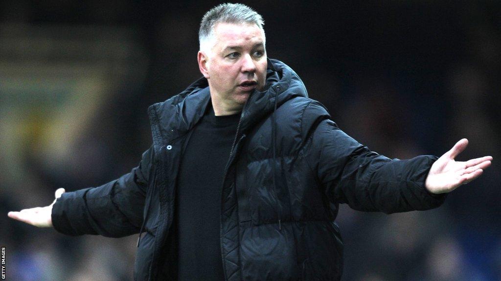 Peterborough United manager Darren Ferguson