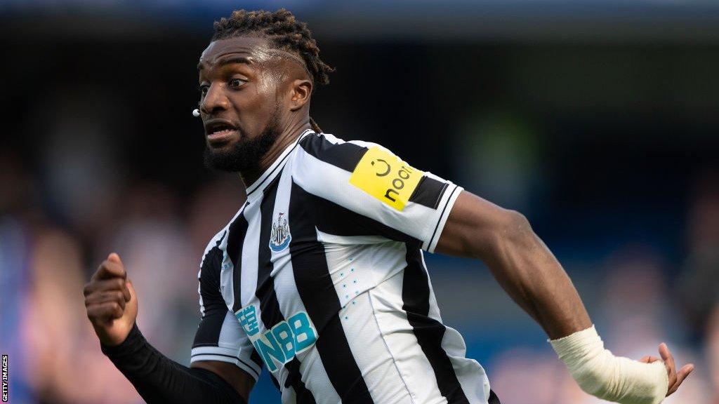 Allan Saint-Maximin of Newcastle United