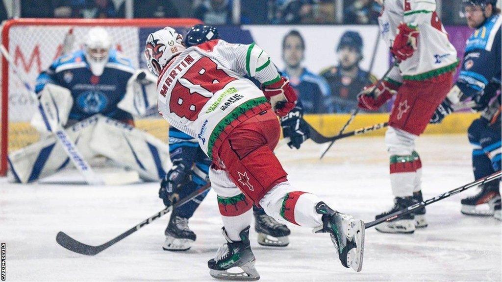 Coventry Blaze v Cardiff Devils