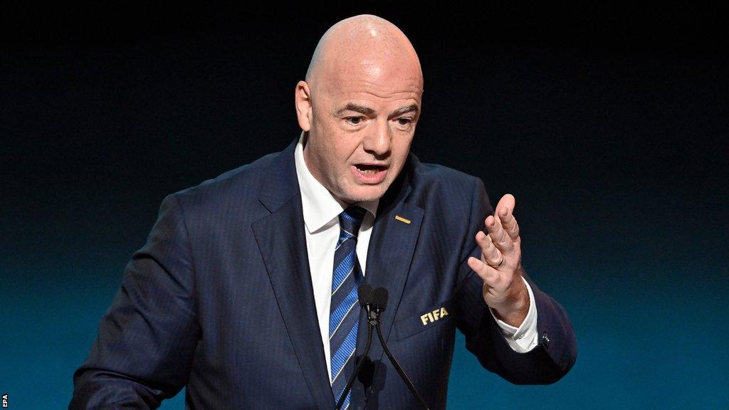 Fifa president Gianni Infantino