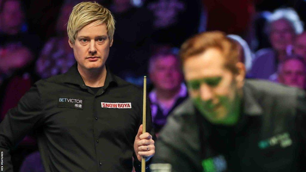 Neil Robertson and Dominic Dale