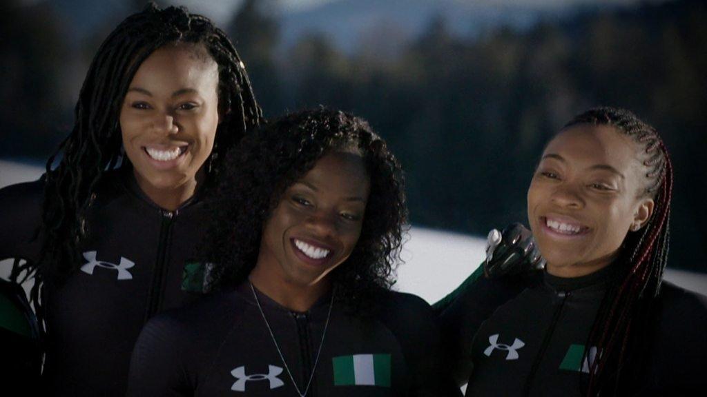 Nigeria bobsleigh team