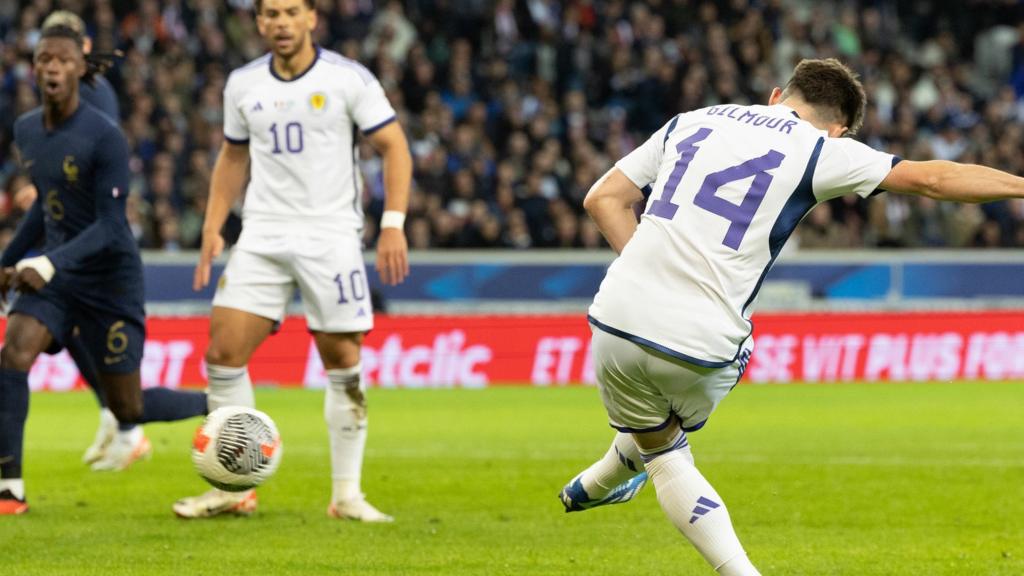 Billy Gilmour scores