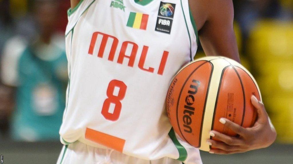 Malian basketball players