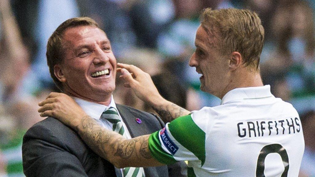 Brendan Rodgers and Leigh Griffiths