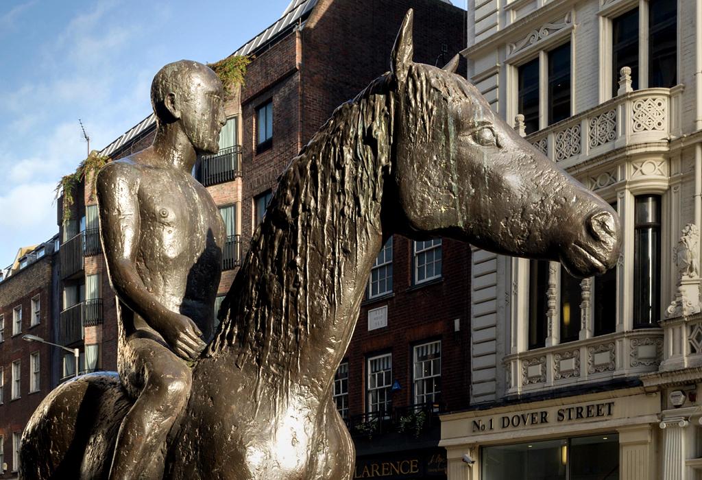 Horse and Rider by Elisabeth Frink, 1975 - London