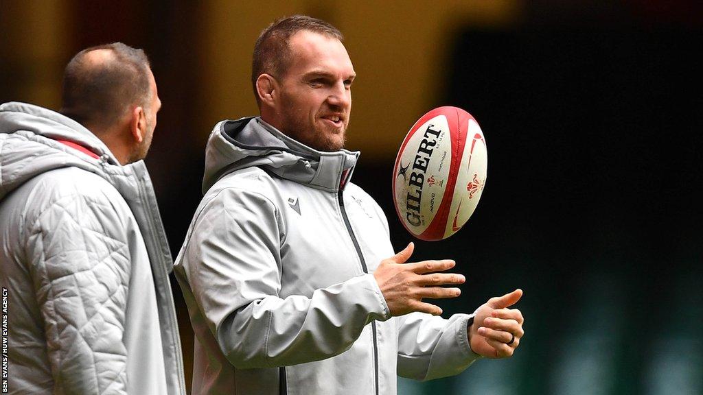 Gethin Jenkins won 129 caps for Wales at prop before moving into coaching