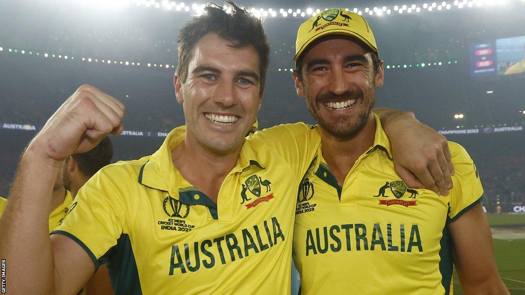 Pat Cummins and Mitchell Starc