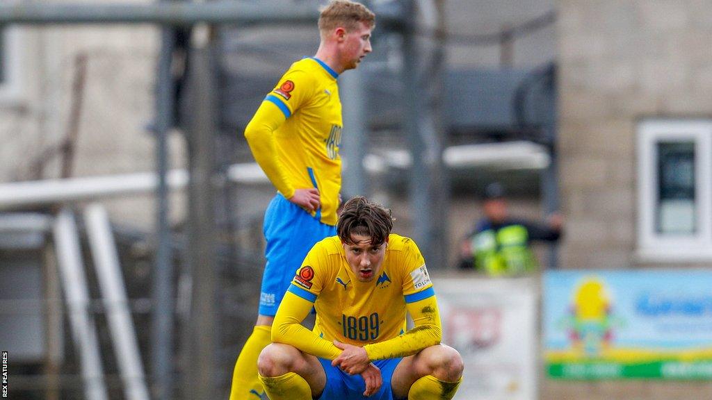 Torquay United players