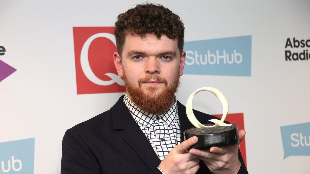 Jack Garratt at the Q Awards