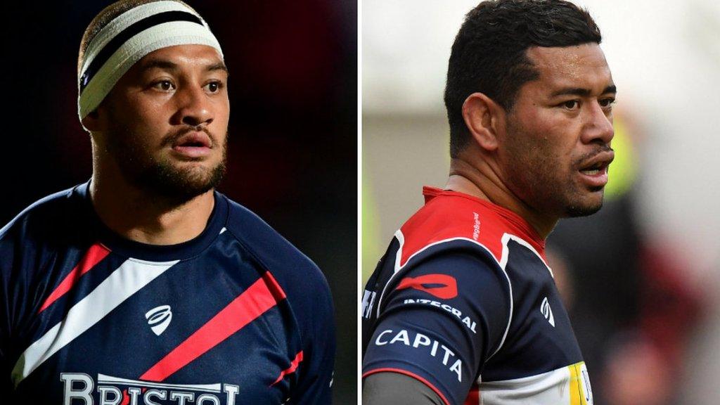 Jack Lam (left) and Siale Piutau