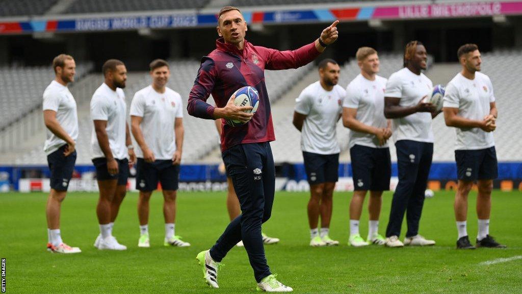 England coach Kevin Sinfield