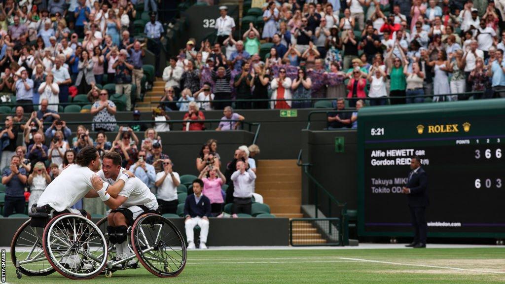 Alfie Hewett and Gordon Reid